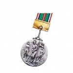 グラウンドゴルフ用品表彰トロフィーの銀メダルBH9521