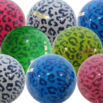 グラウンドゴルフ用品ボールのヒョウ柄 エアープラスソフトG-1000L