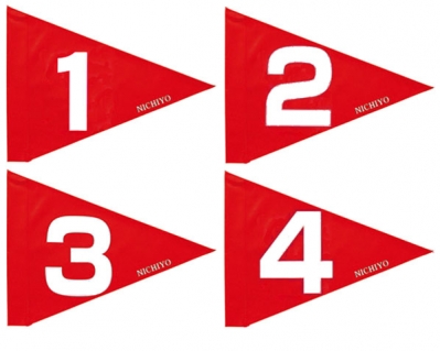 グラウンドゴルフ G3101-8 ストロング旗セット（８枚組）